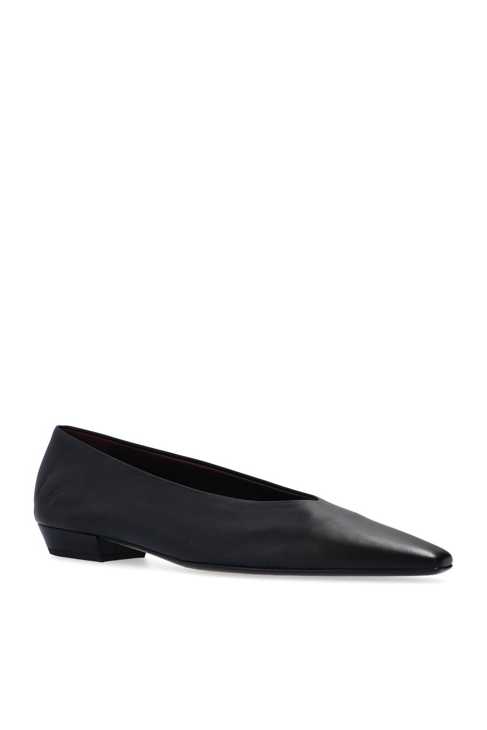 SchaferandweinerShops Kuwait - Black Leather ballet flats
